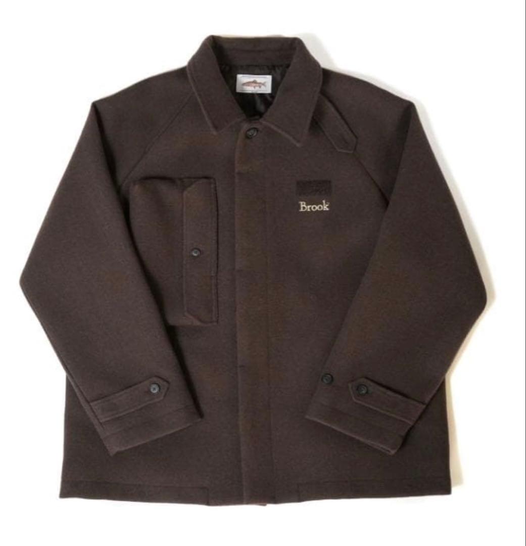 Brook Soutien Collar Coat brown /サ イズ1