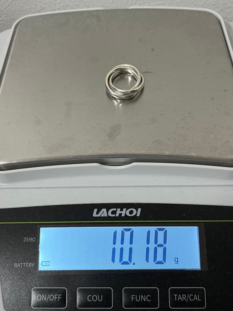 ティファニー TIFFANY トリニティリング 3連リング 12号 SV925