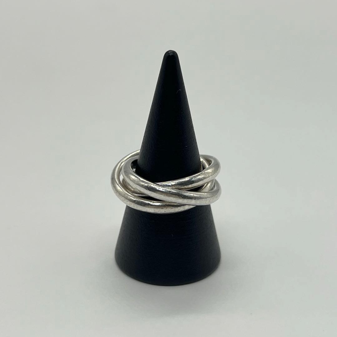 ティファニー TIFFANY トリニティリング 3連リング 12号 SV925