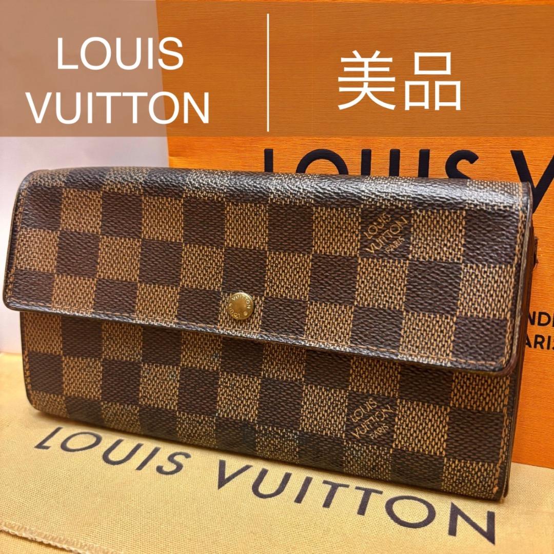 ✨️美品✨️ルイヴィトン ダミエ ポルトフォイユサラ 長財布