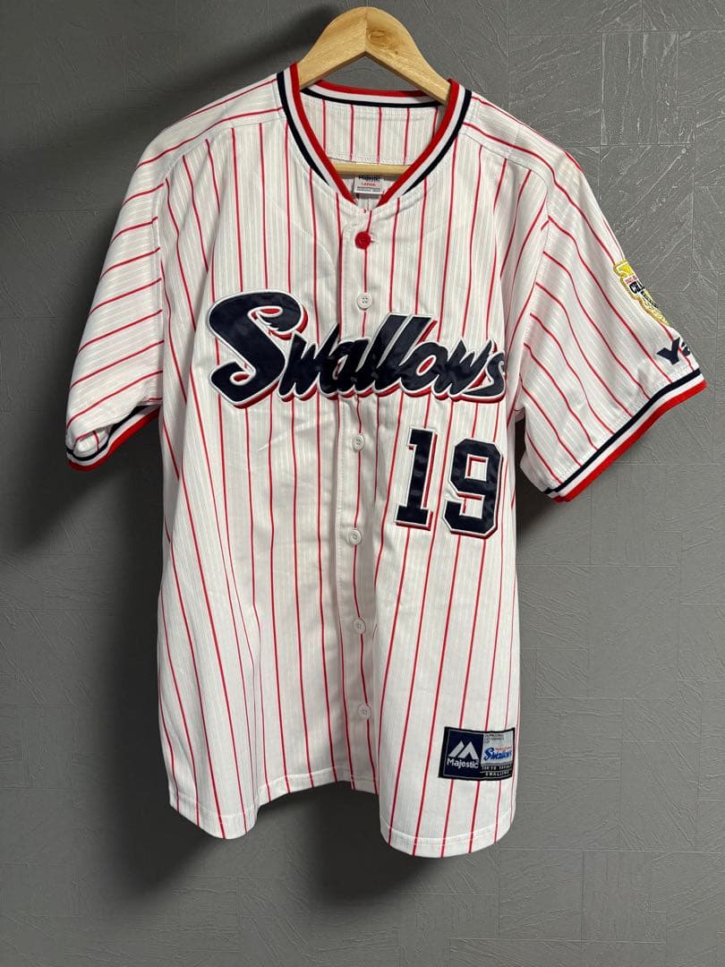 ヤクルトスワローズ 石川選手 2022年セリーグ優勝記念ユニフォーム Lサイズ