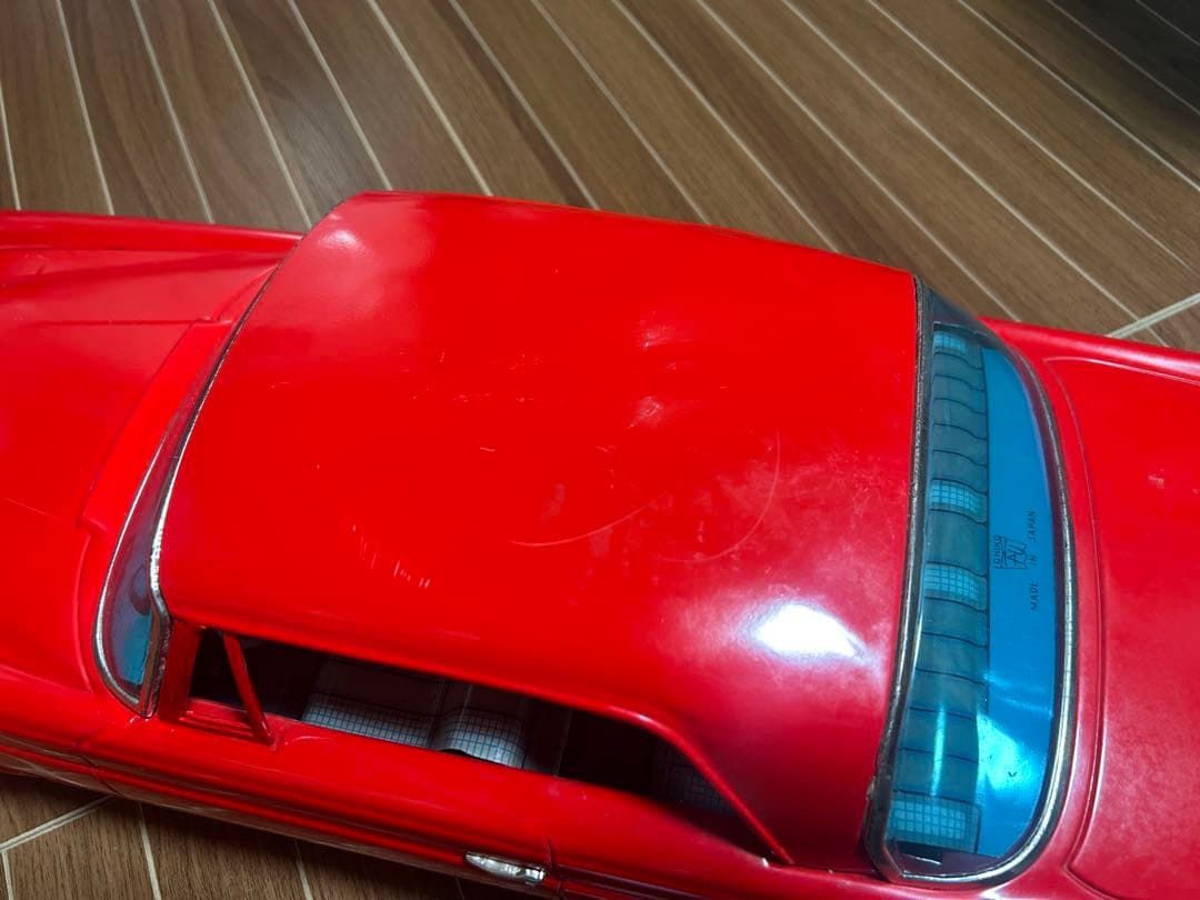 イチコー ベンツ 300SE 赤 ブリキ