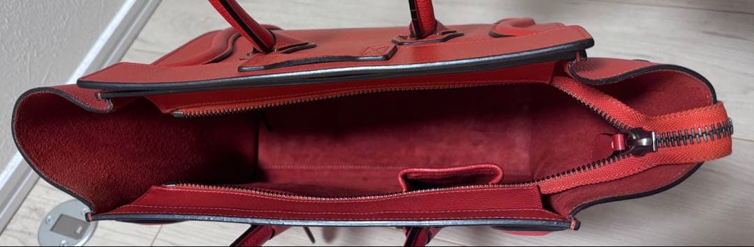 CELINE レッド ハンドバッグ