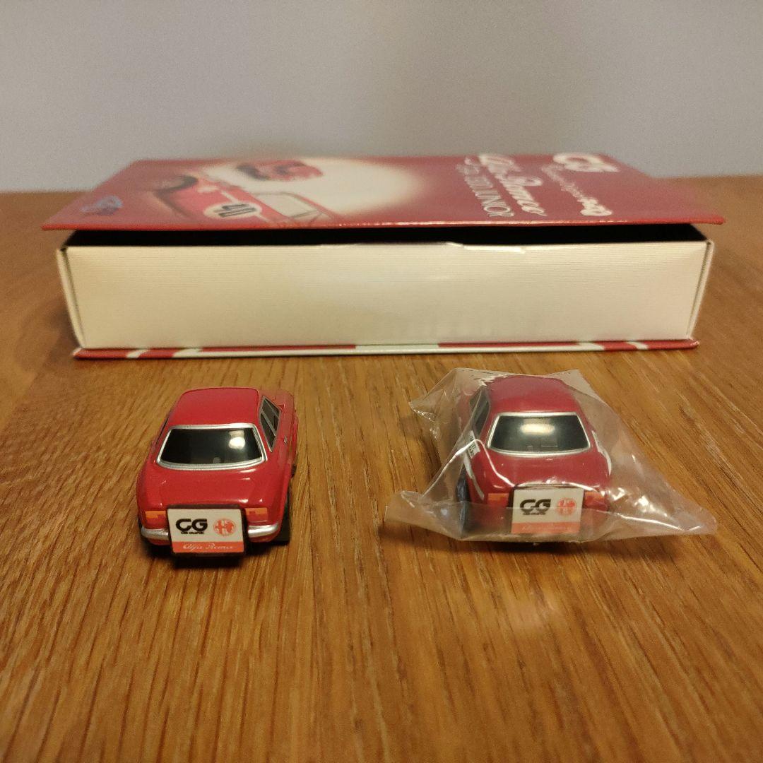 【編集長サイン付】チョロQ　アルファロメオ　ジュニア1300　カーグラフィック