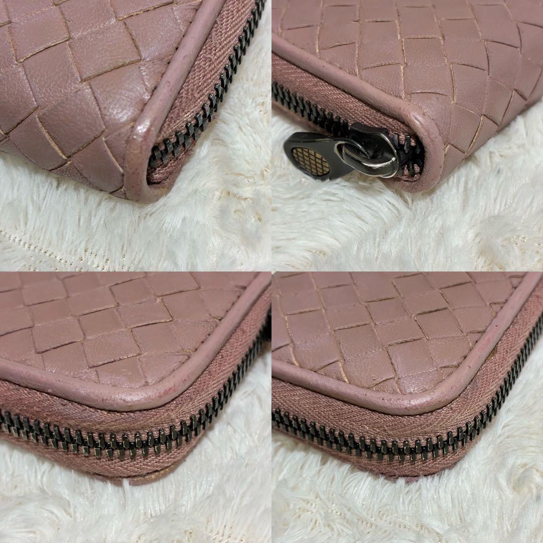 BOTTEGA VENETA レザーケース ベージュピンク
