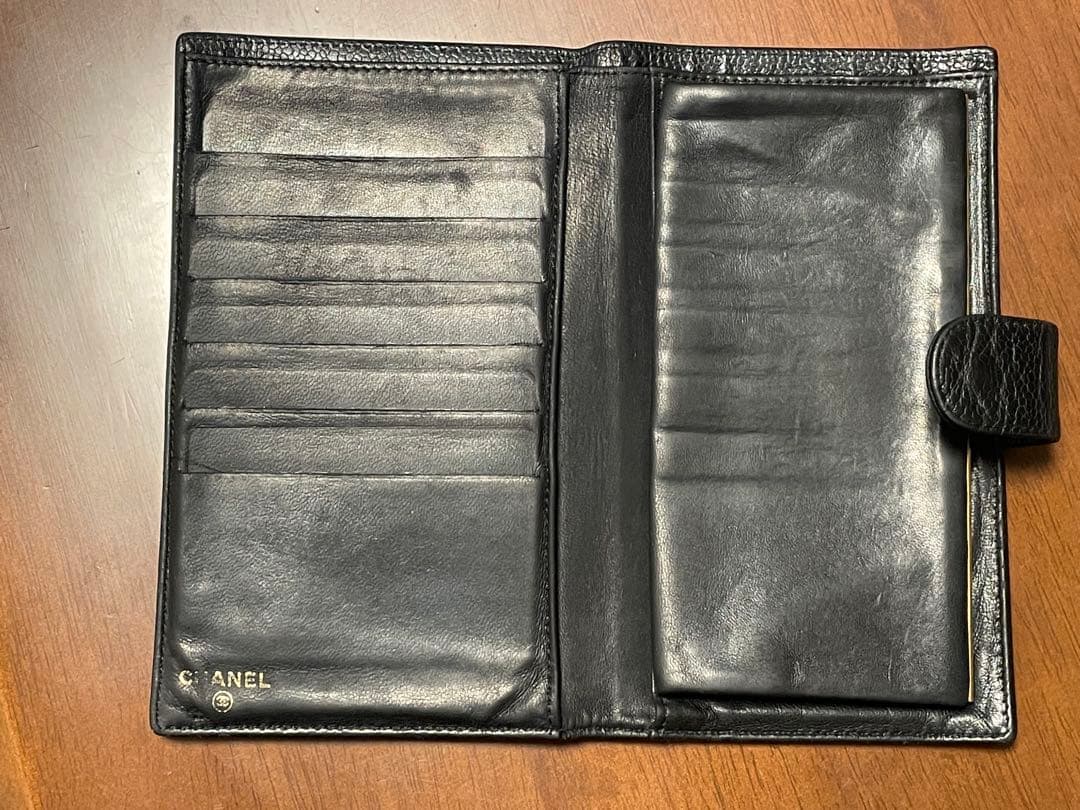 CHANEL シャネル キャビアスキン 黒 ココマーク