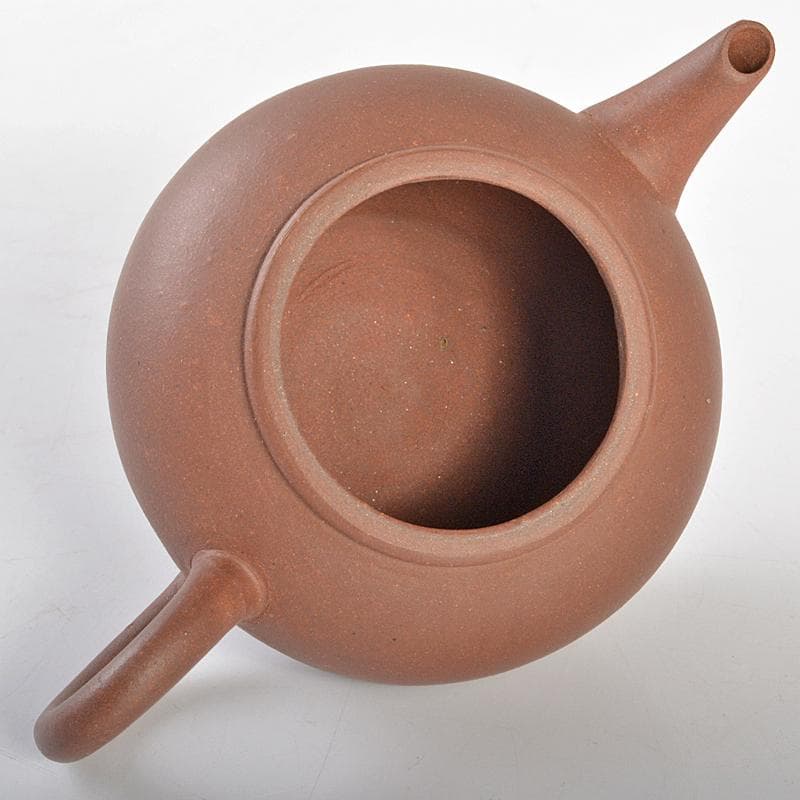 中国　中国宣興銘　紫砂　朱泥　急須　茶壷　D　R7177