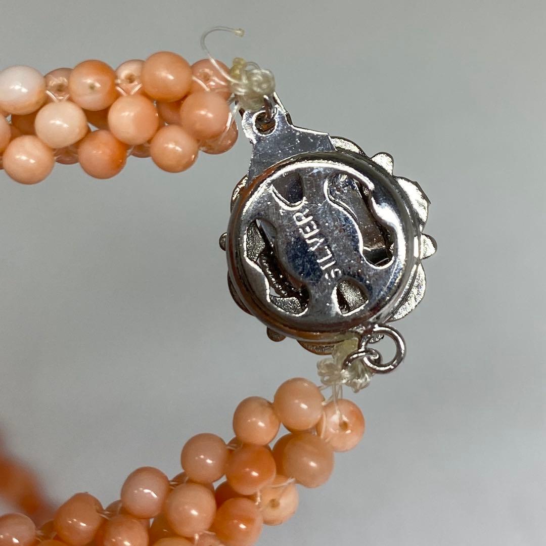 本桃色珊瑚ネックレス　148g トヒオ　東さ7-0216☆2F