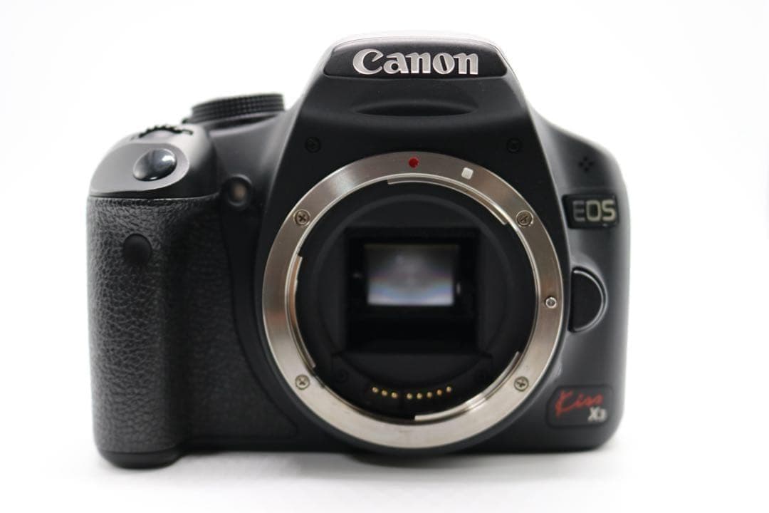 美品ですが少し訳あり 【Canon EOS Kiss X3 ダブルレンズセット】