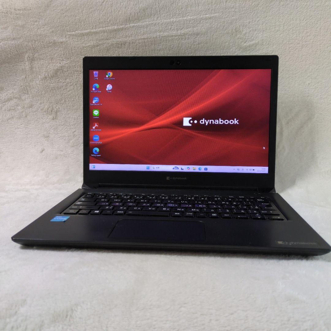 東芝 dynabook ノートPC 第１１世代ｉ３ 爆速ＳＳＤ２５６ＧＢ