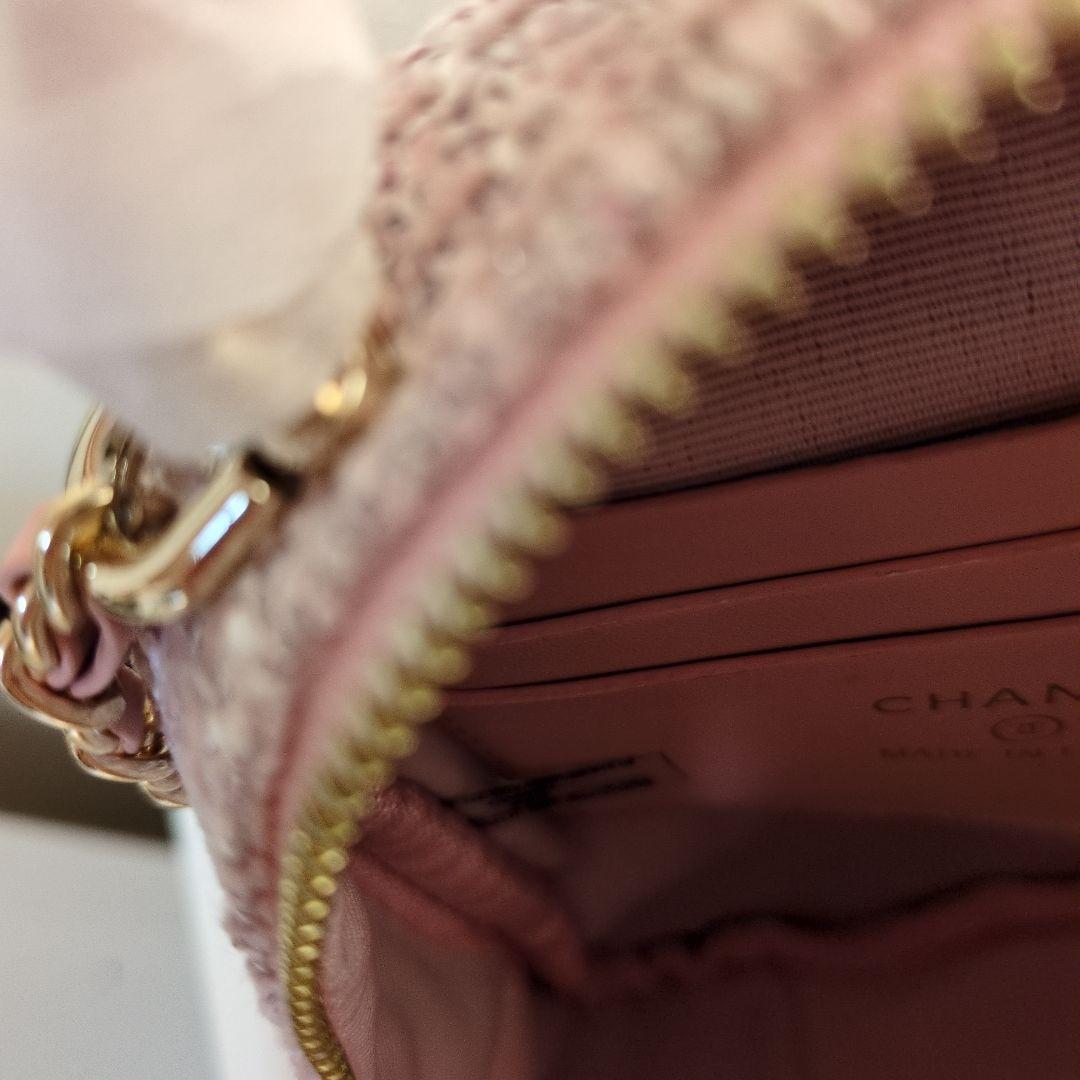 CHANEL非売品ツイードミニリュックピンク