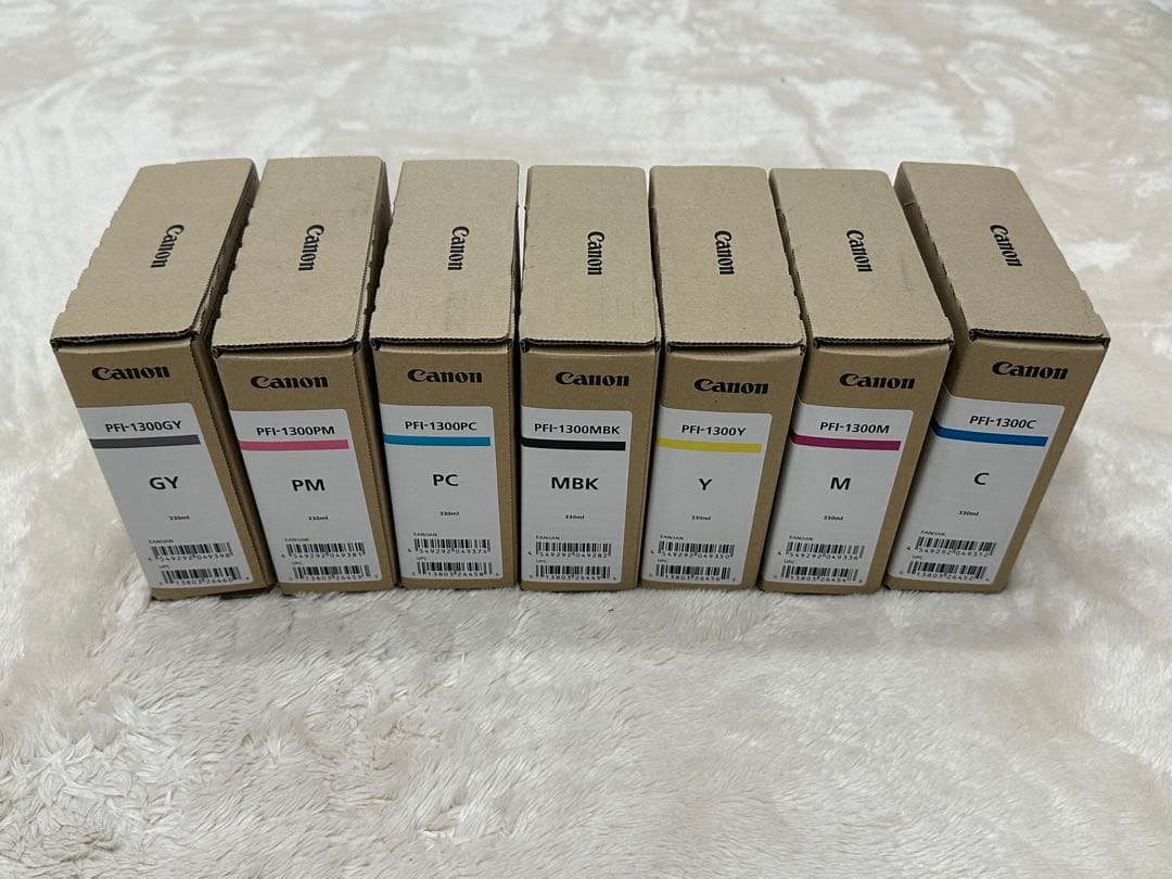【新品未開封】期限2026.01〜06 キヤノンPFI-1300 インクタンク