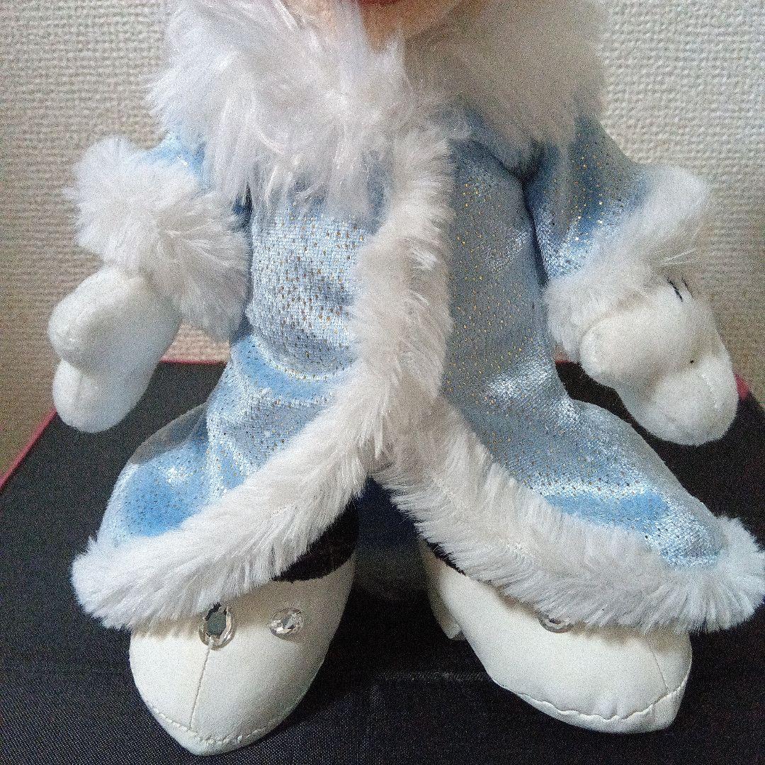 ビッグバンドビートミッキーミニー白タキ 水色ドレスぬいぐるみセット