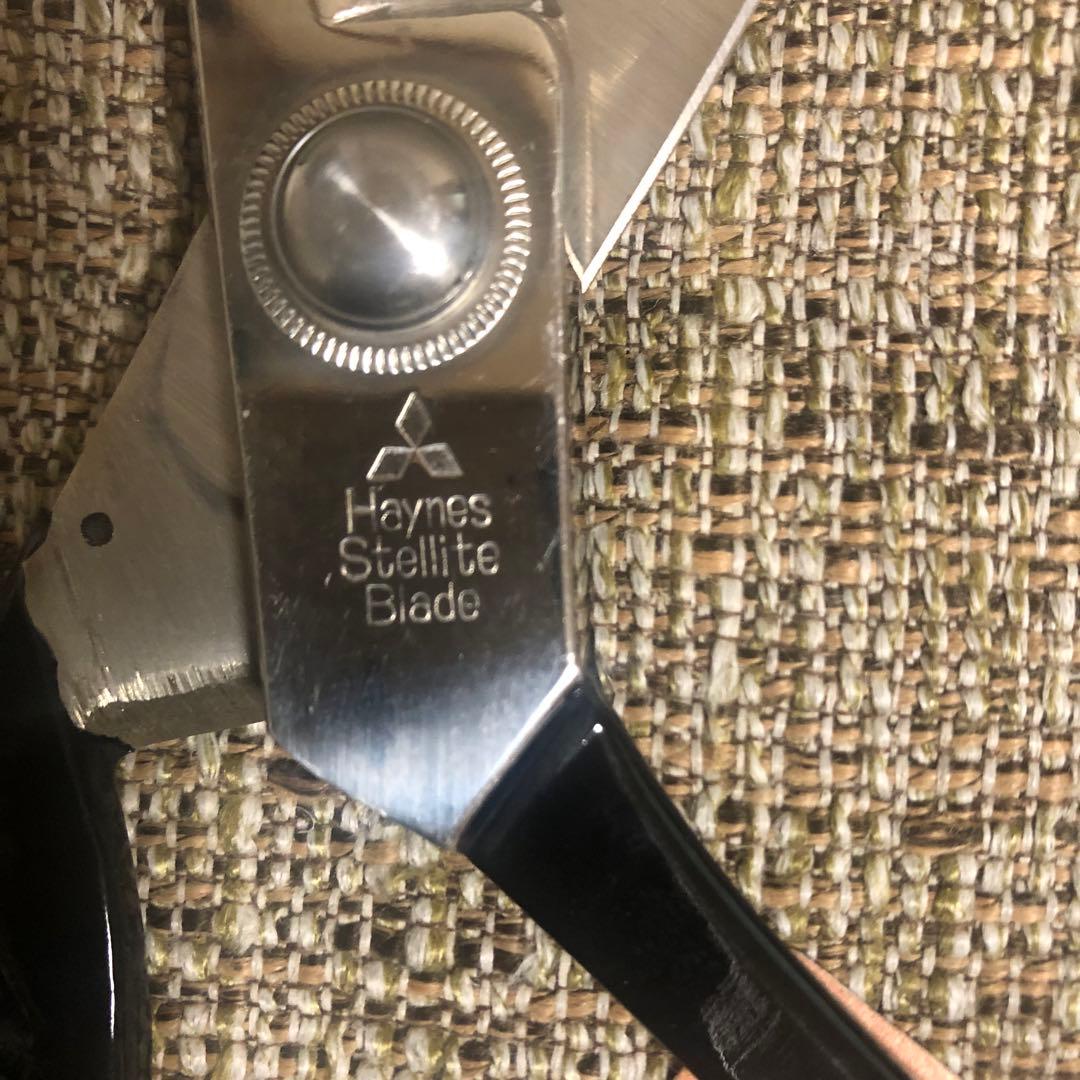 ラシャ鋏　東鋏　木屋　團十郎　24センチ　ヘインズステライト　洋裁鋏