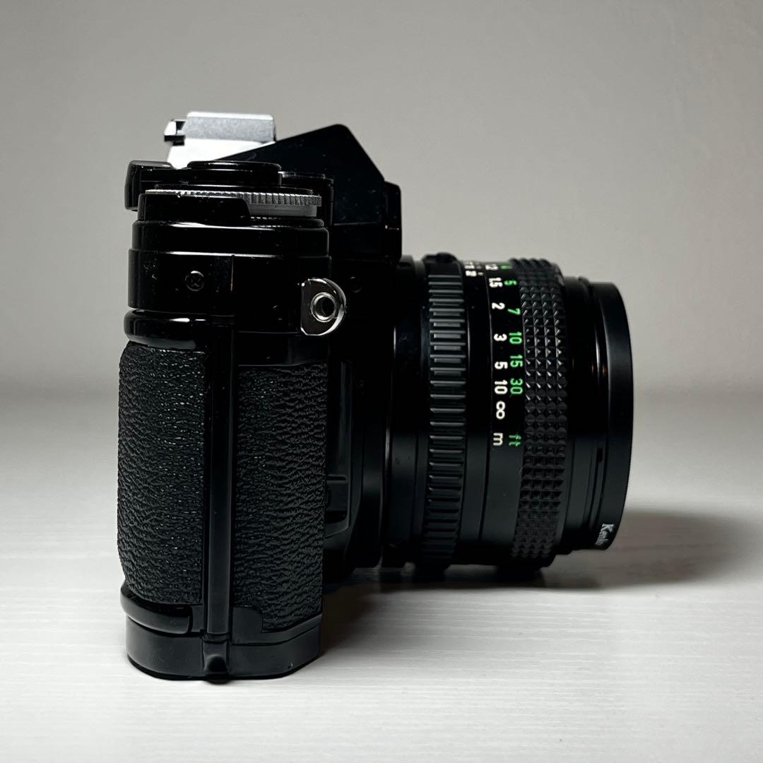 【動作品】Canon AE-1 ブラック NFD 50mm f/1.8