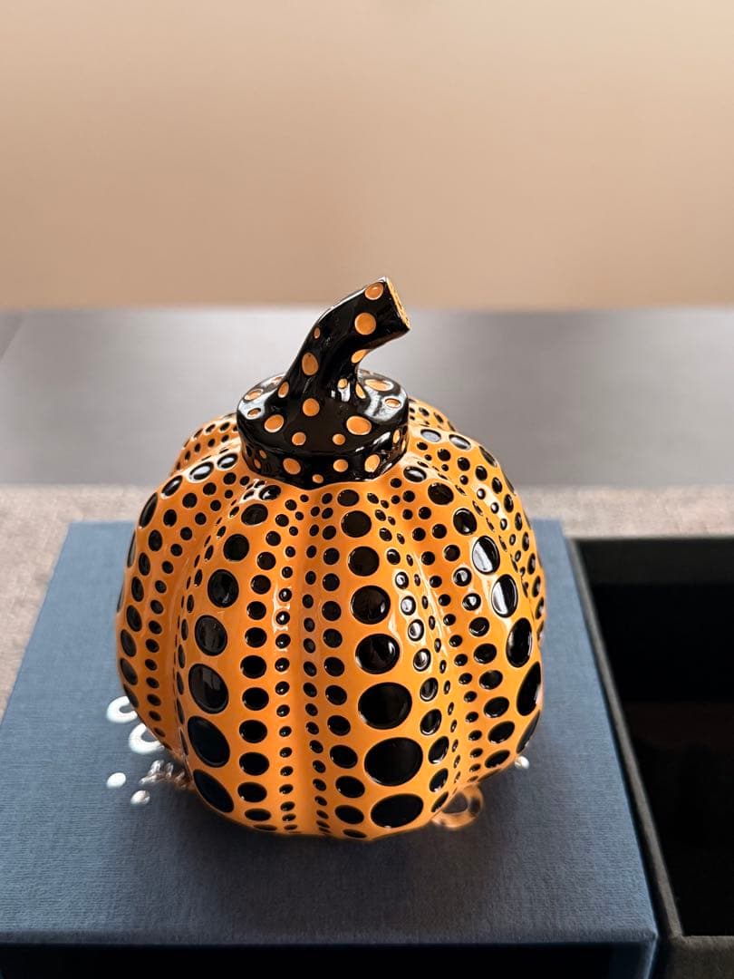 草間彌生 カボチャオブジェ 陶器