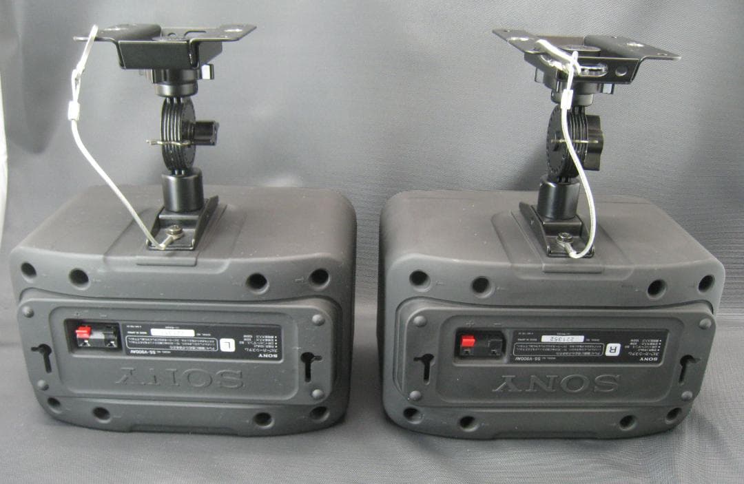 天吊りブラケット付き　音OK　SONY スピーカー ペア SS-V900AV