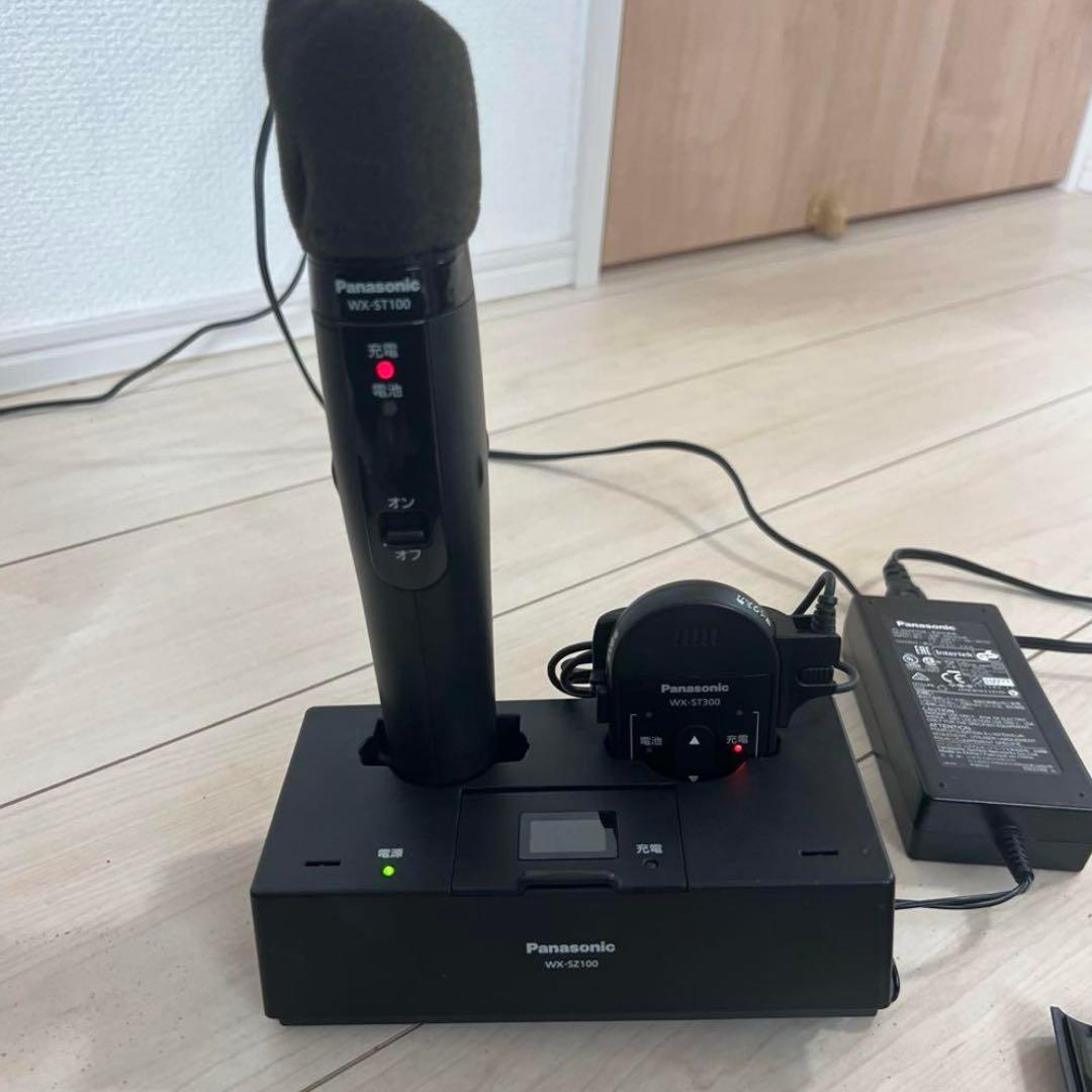 Panasonic ワイヤレスマイクベースステーションWX-ST100/300