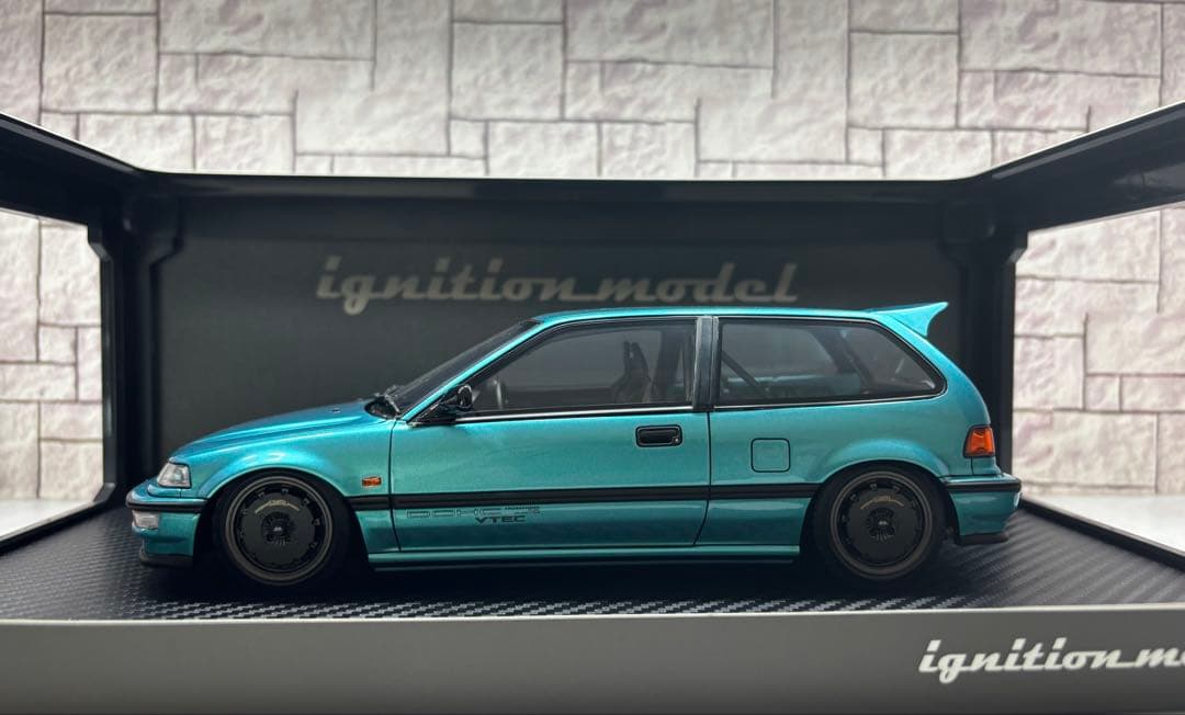 1/18イグニッションモデル　ホンダシビック【新品】大阪環状族　なにわ友あれ