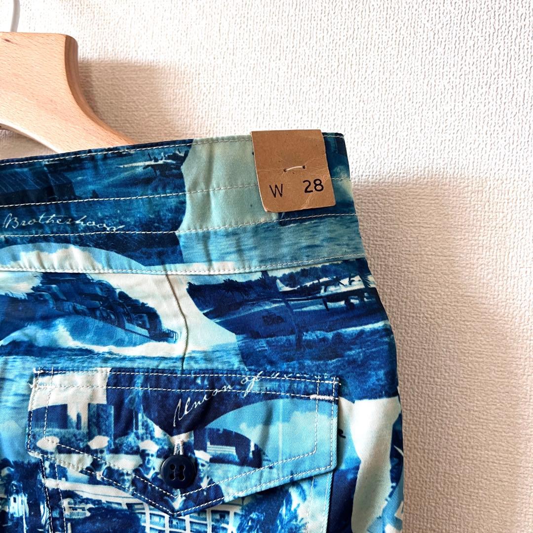 モナカ　[RRL]  プリントショーツ W28 新品未使用