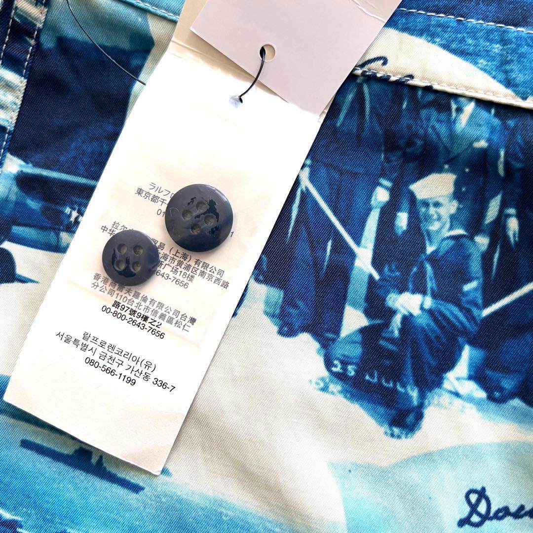 モナカ　[RRL]  プリントショーツ W28 新品未使用