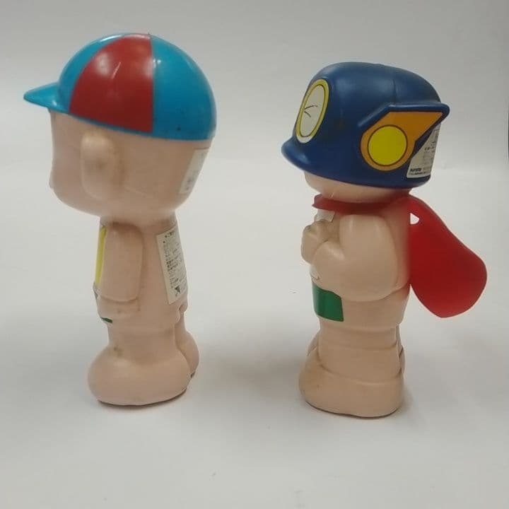 サンスター こどもシャンプー 怪物くん　パーマン 1号 ソフビ 当時物