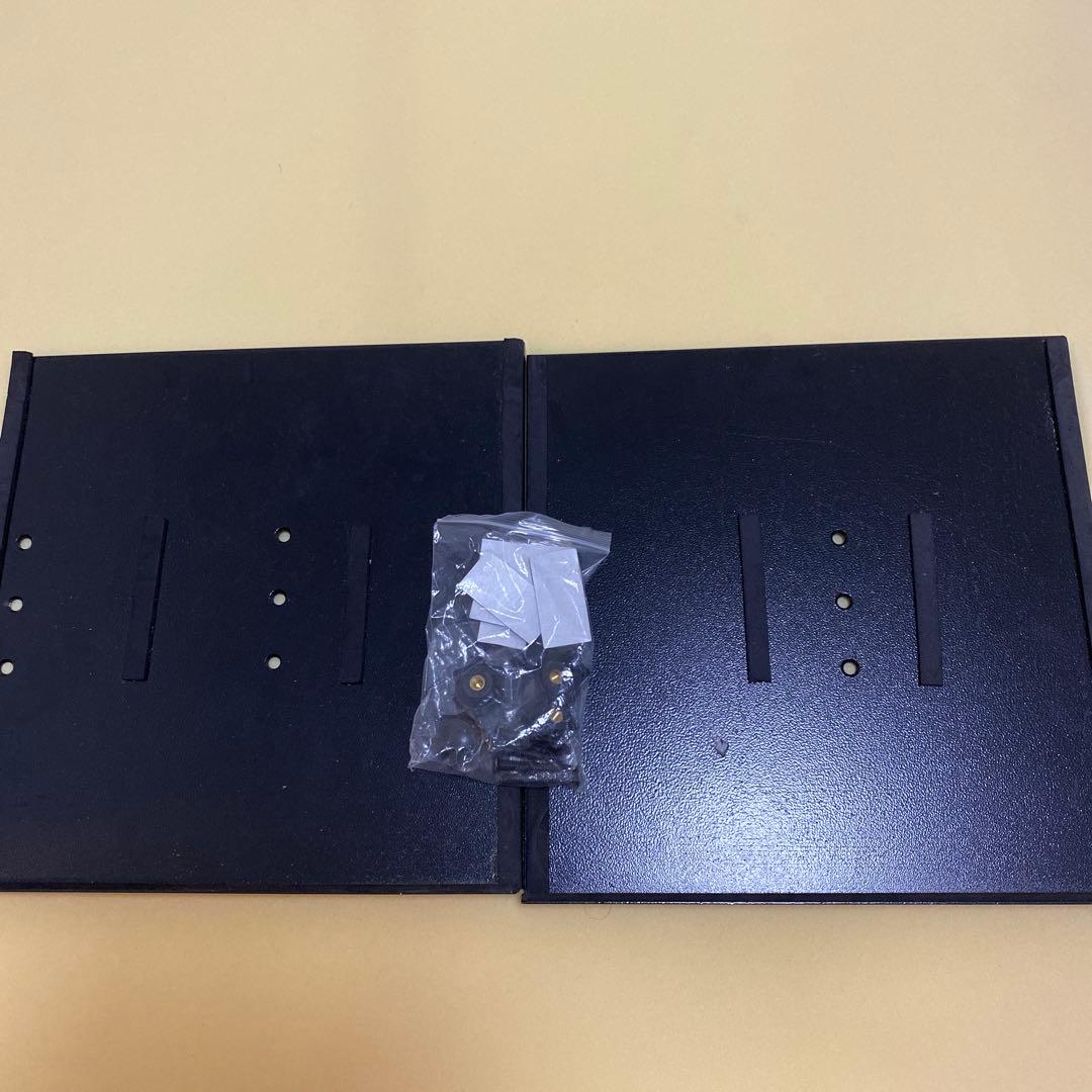 こ*ん様 cdjやPCスタンド 高さ調整可能 ブラック2個セット