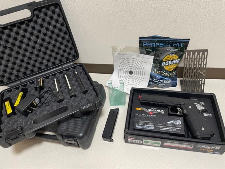 電動ガン ハイキャパE フルセット