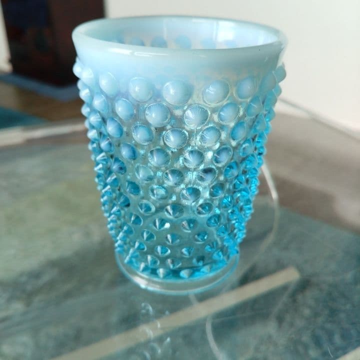 フェントン ブルーオパール セントオブネイル 美品です。アンティーク