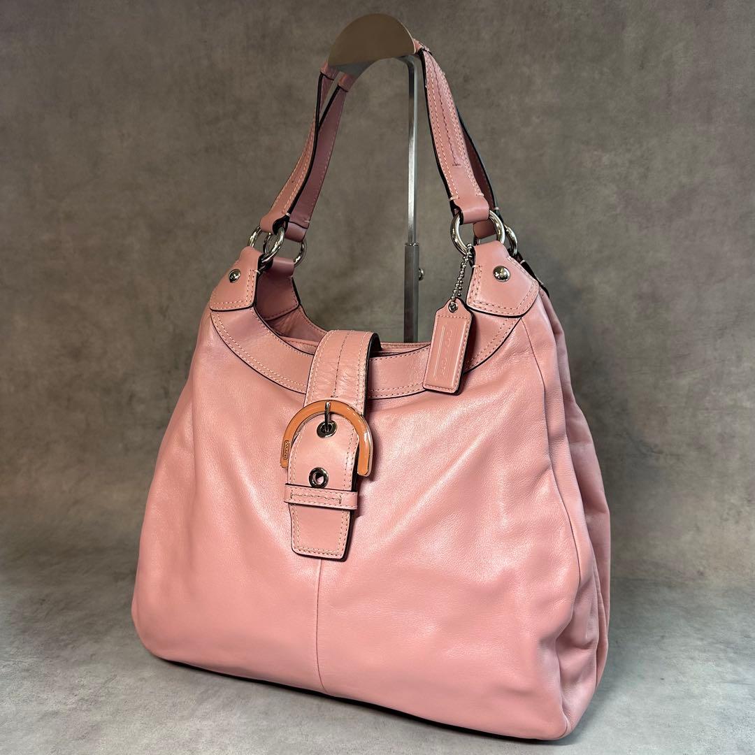 バッグ COACH Soho Large Hobo Shoulder Bag PINK