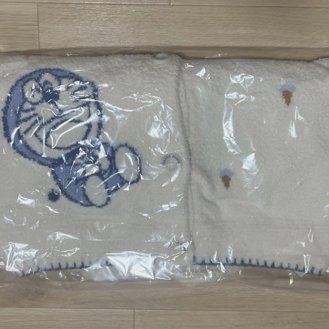 ジェラピケ　【ドラえもん】【レディース】ベビモコジャガードカーディガン