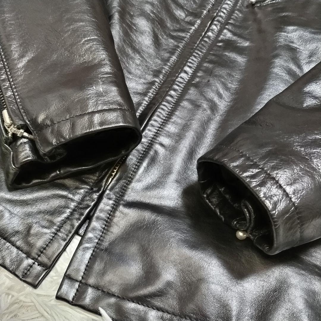 アヴィレックス　ライダース　カウレザー　牛革 シングルライダース 　キルティング