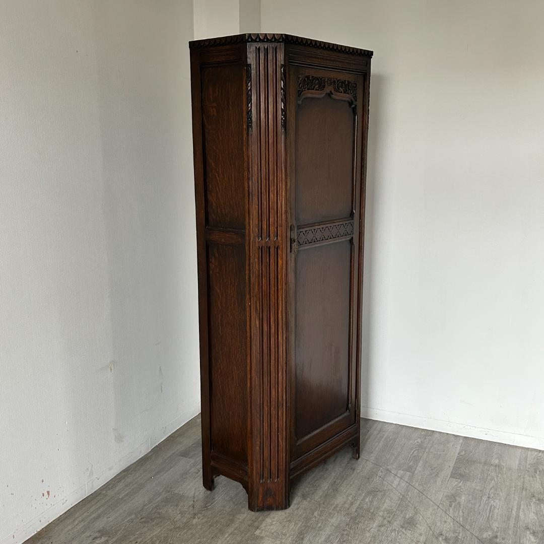 イギリス アンティーク家具 ホールローブ ワードローブ 1930年頃 758A