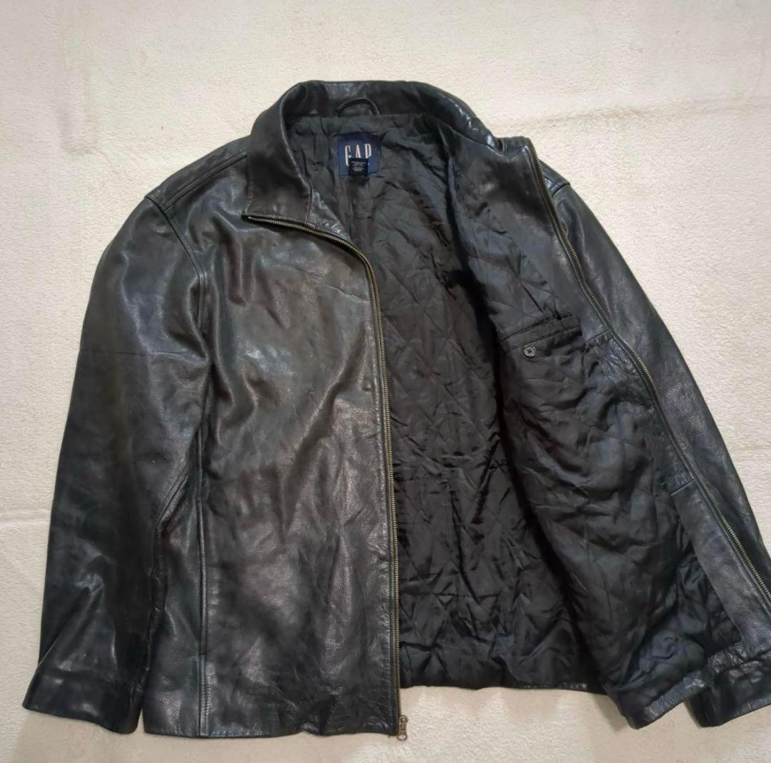 【最終価格】 オールドギャップ 牛革 レザージャケット フルジップ XLサイズ