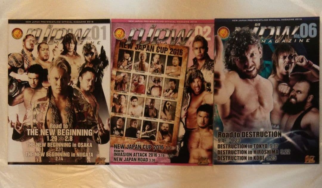 新日本プロレス　パンフレット　まとめ売り♫