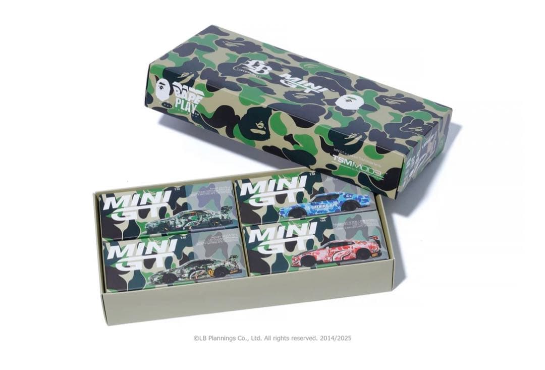 MINIGT BAPE × Liberty Walk NISSAN 4台セット