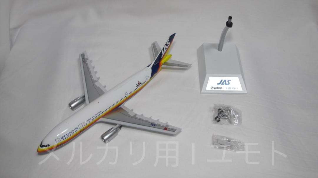 JFOX 1:200 東亜国内航空 JAS A300B2 JA8476