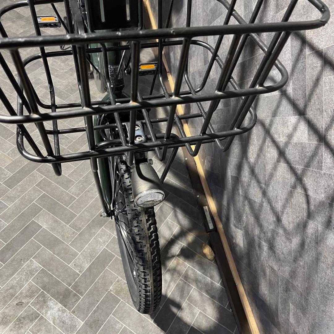 シティタイプ 電動アシスト自転車 ダークグリーン