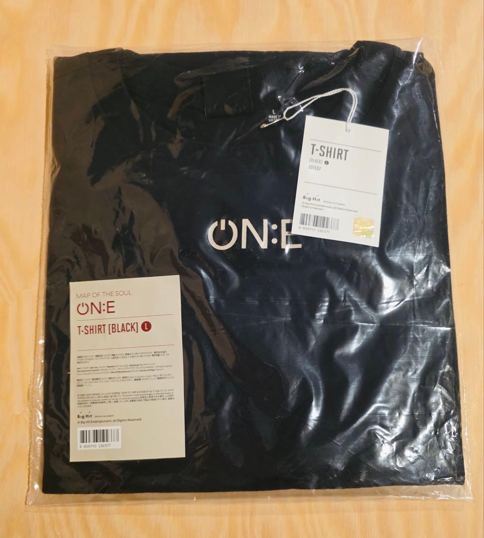 BTS MOS ON:E メンバー全員 着用 Tシャツ　新品　Lサイズ