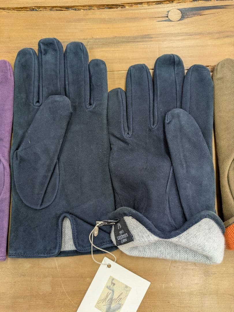 MEROLAスエード/カシミヤグローブ/ハリウッド御用達ローマブランド
