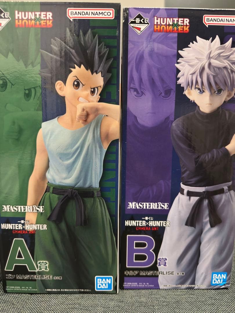 HUNTER×HUNTER 一番くじ キメラアント ゴン キルア ジン