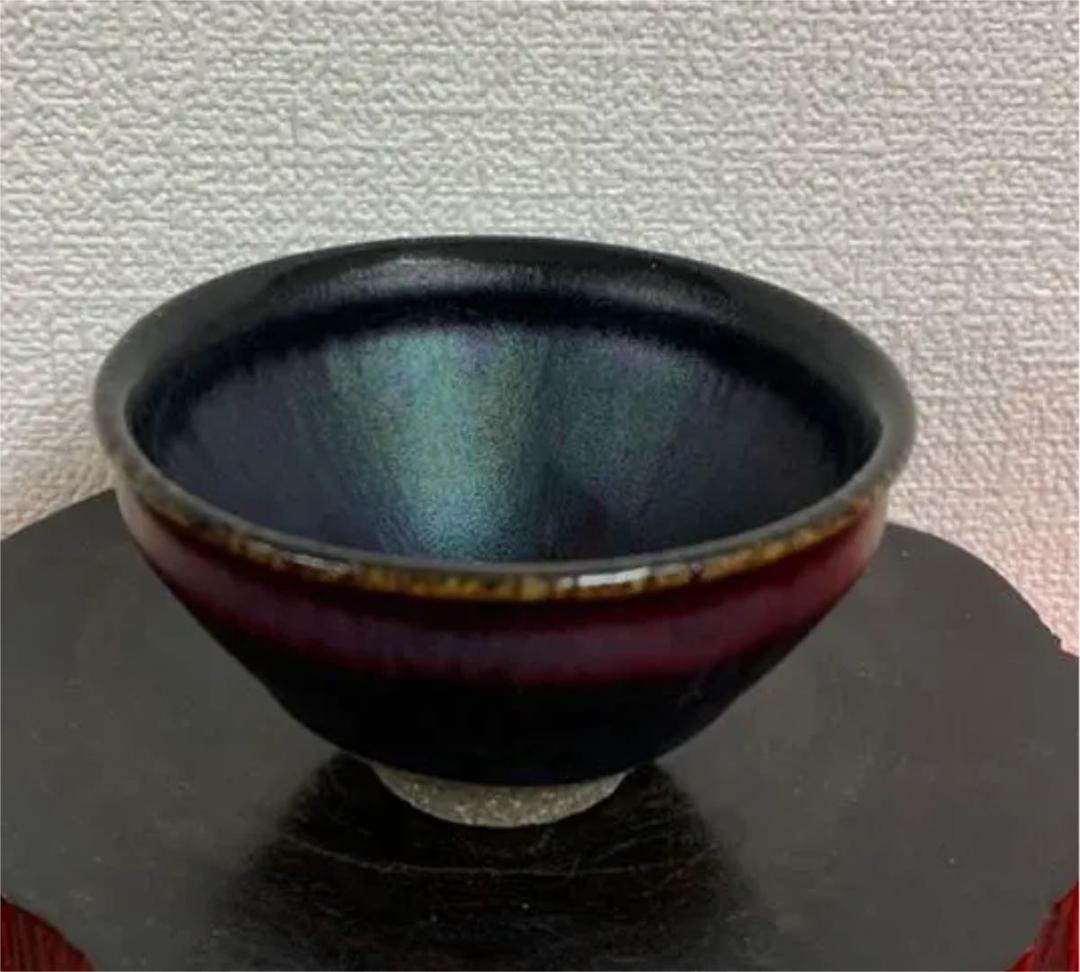 古美術　天目茶碗　時代物 MT2-7