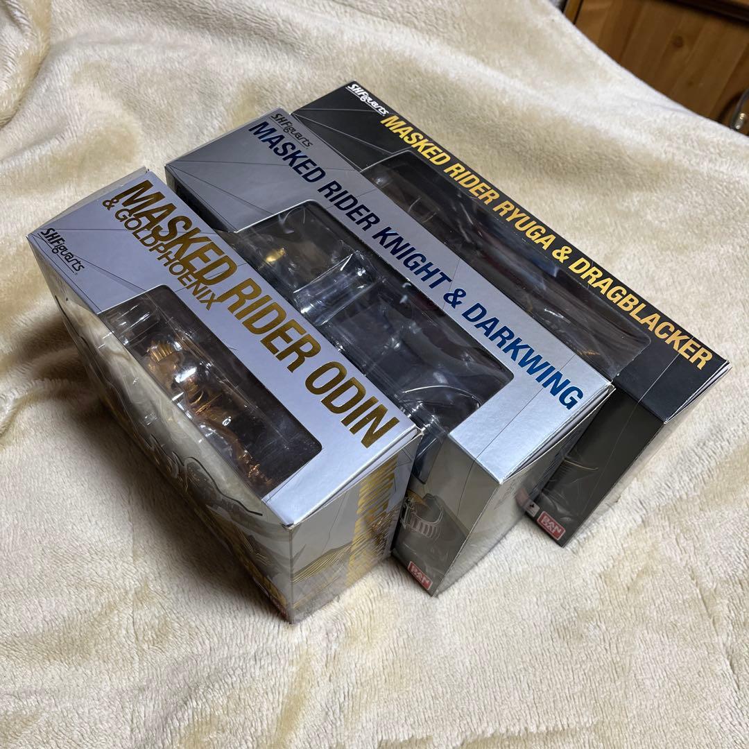 【超貴重】仮面ライダー龍騎フィギュアーツ3体セットs.h.figuarts初版
