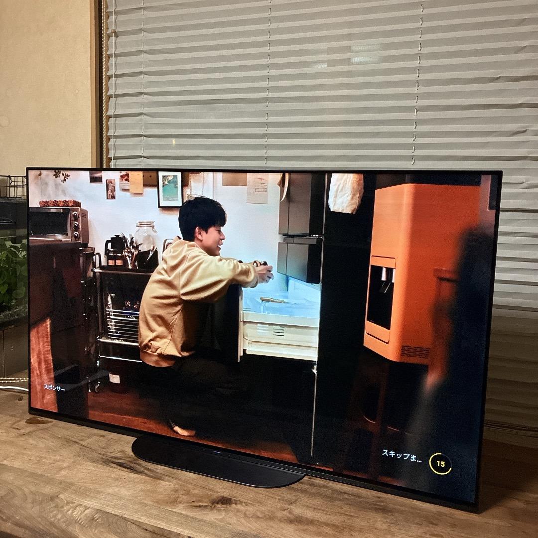 【お値下げOK】SONY 55V型 有機EL 4Kチューナー Android