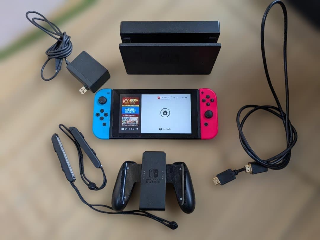 【限定特価】Switch本体セット動作良好 ブルー/ピンク 本体