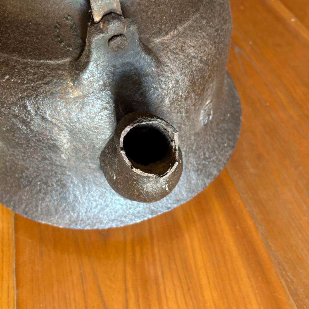 超大型 鉄瓶 レトロ 11kg 約高さ50cm 横幅37cm 15日まで値引き