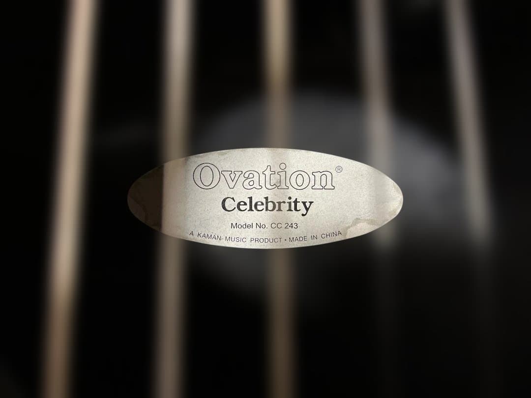 OVATION CC243 エレクトリック・ガットギター