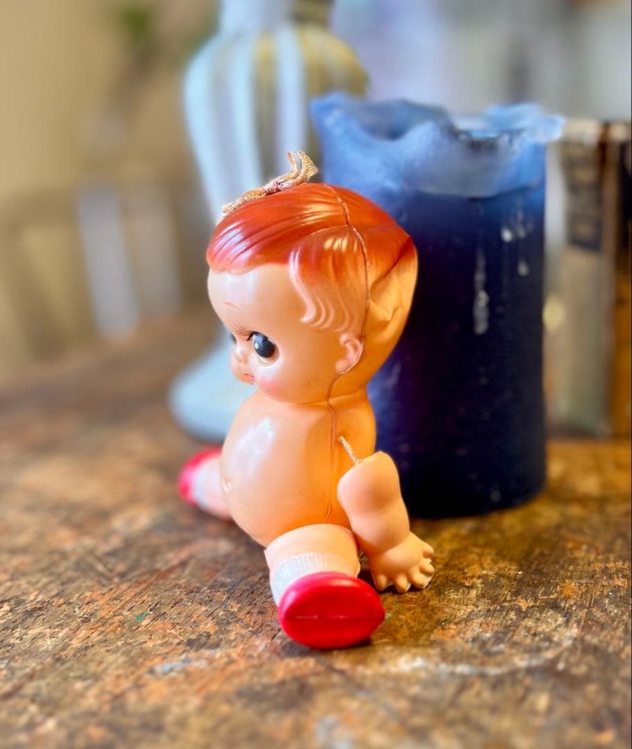 セルロイド人形　女の子　サクラビスク　大正ロマン　アンティーク　レトロ　日本人形