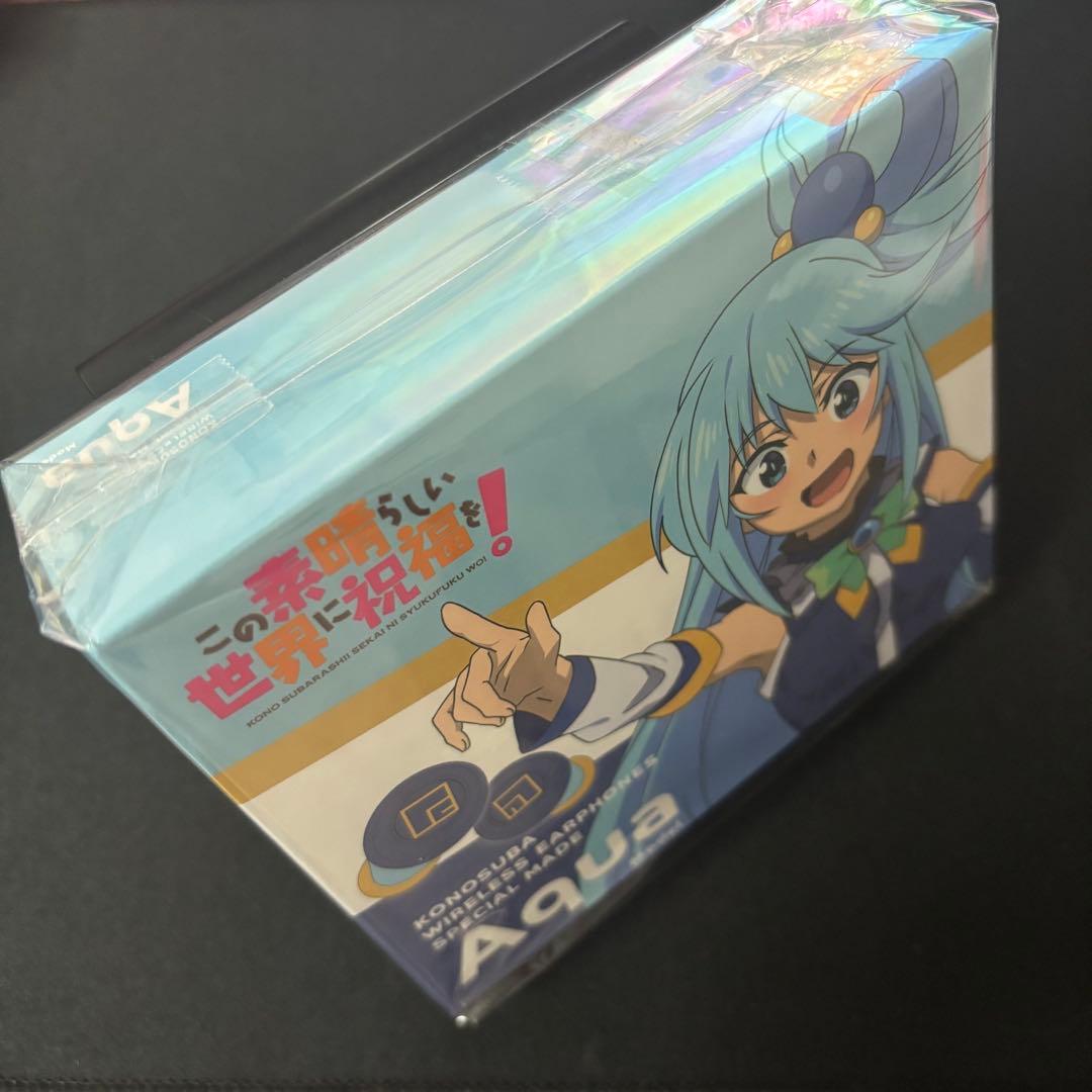 新品 この素晴らしい世界に祝福を! Aqua Model ワイヤレスイヤホン