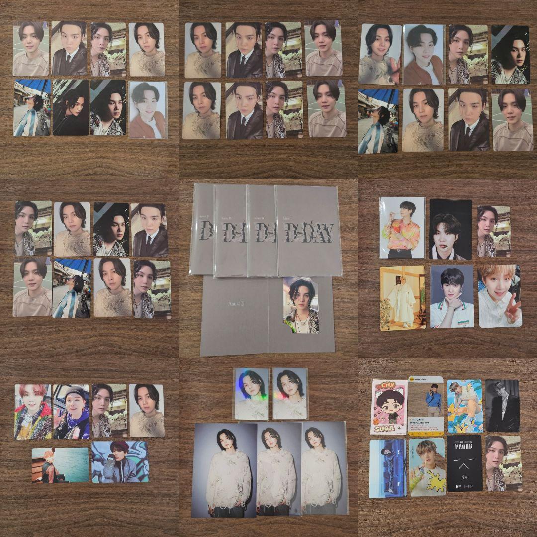 BTS AgustD SUGA ユンギ 特典 USA 限定 トレカ フォトカード